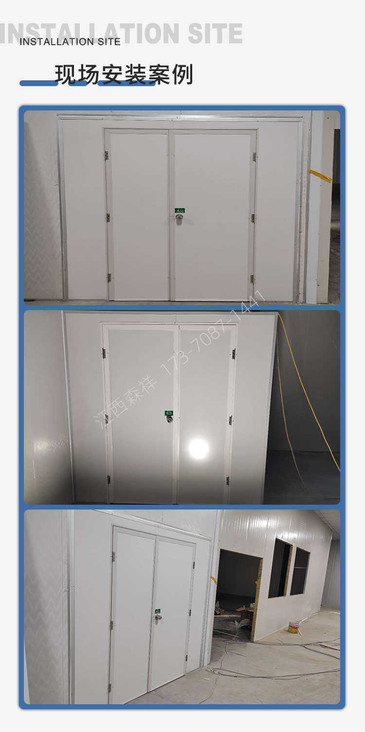 江西森祥净化板风淋室设备-安装案例